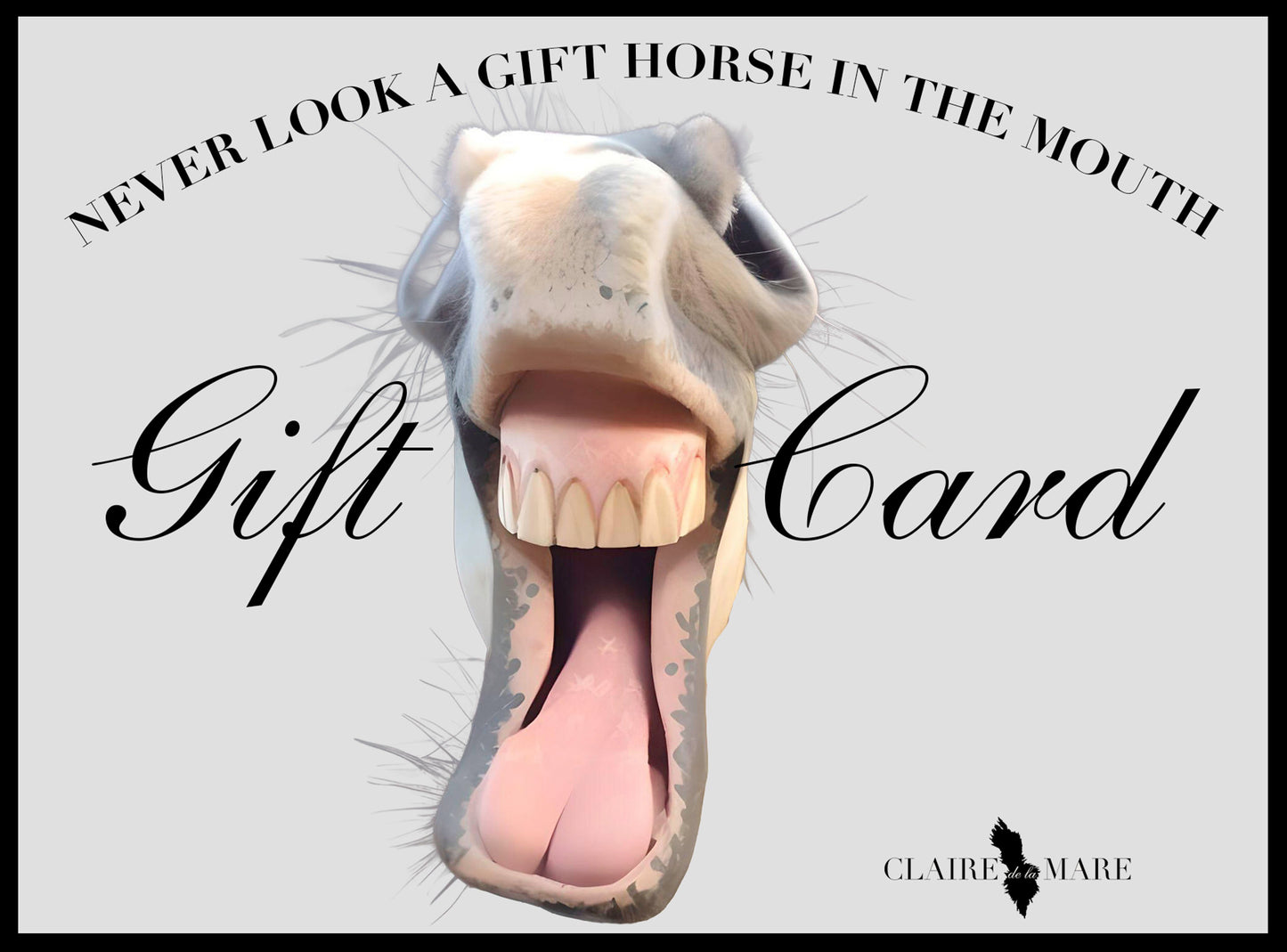 Claire de la Mare Gift Card