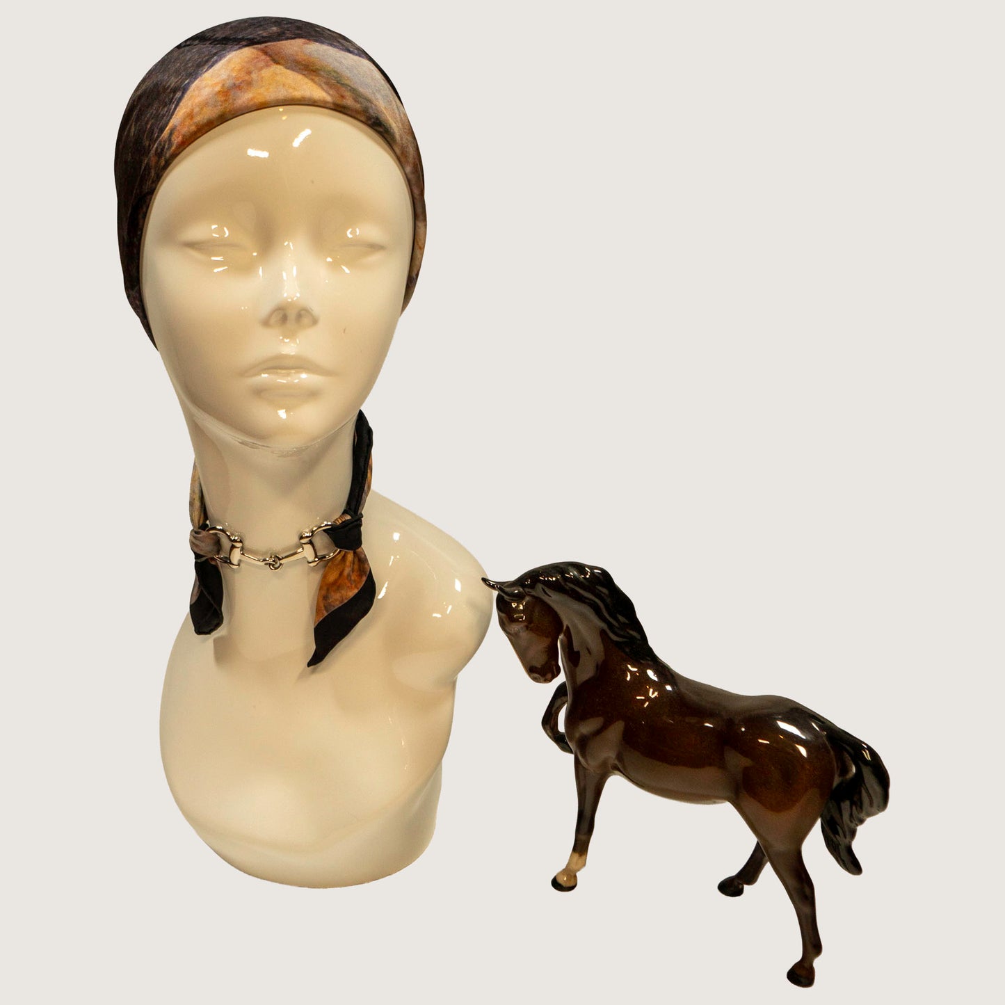 Boysie Small Silk Scarf