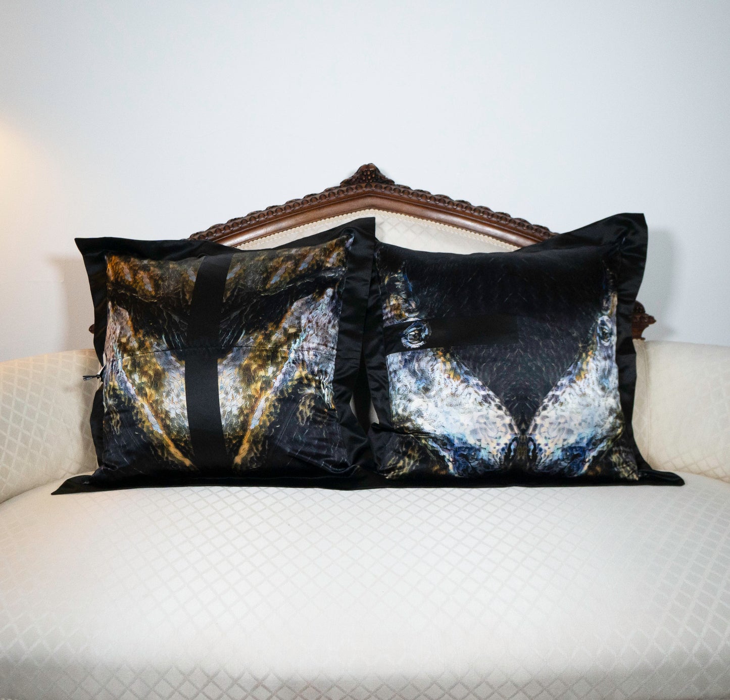 Boysie Silk Handmade Cushion